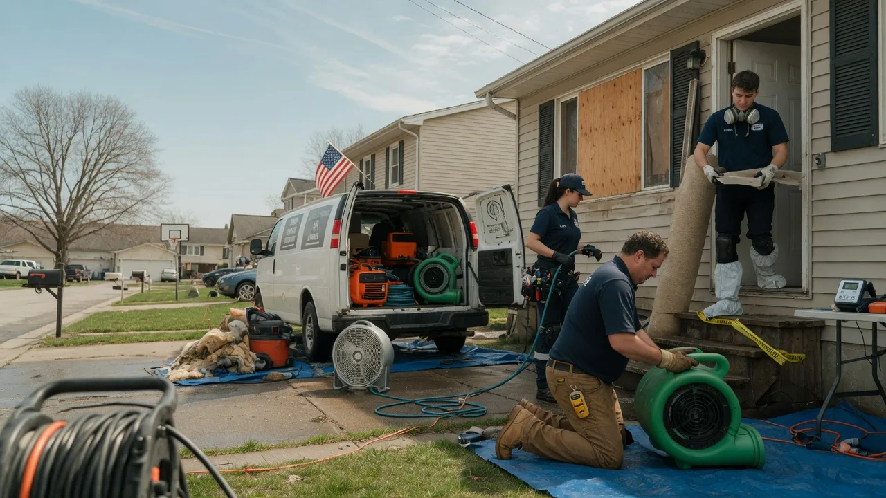 Water Damage Restoration in Applegate, MI near me